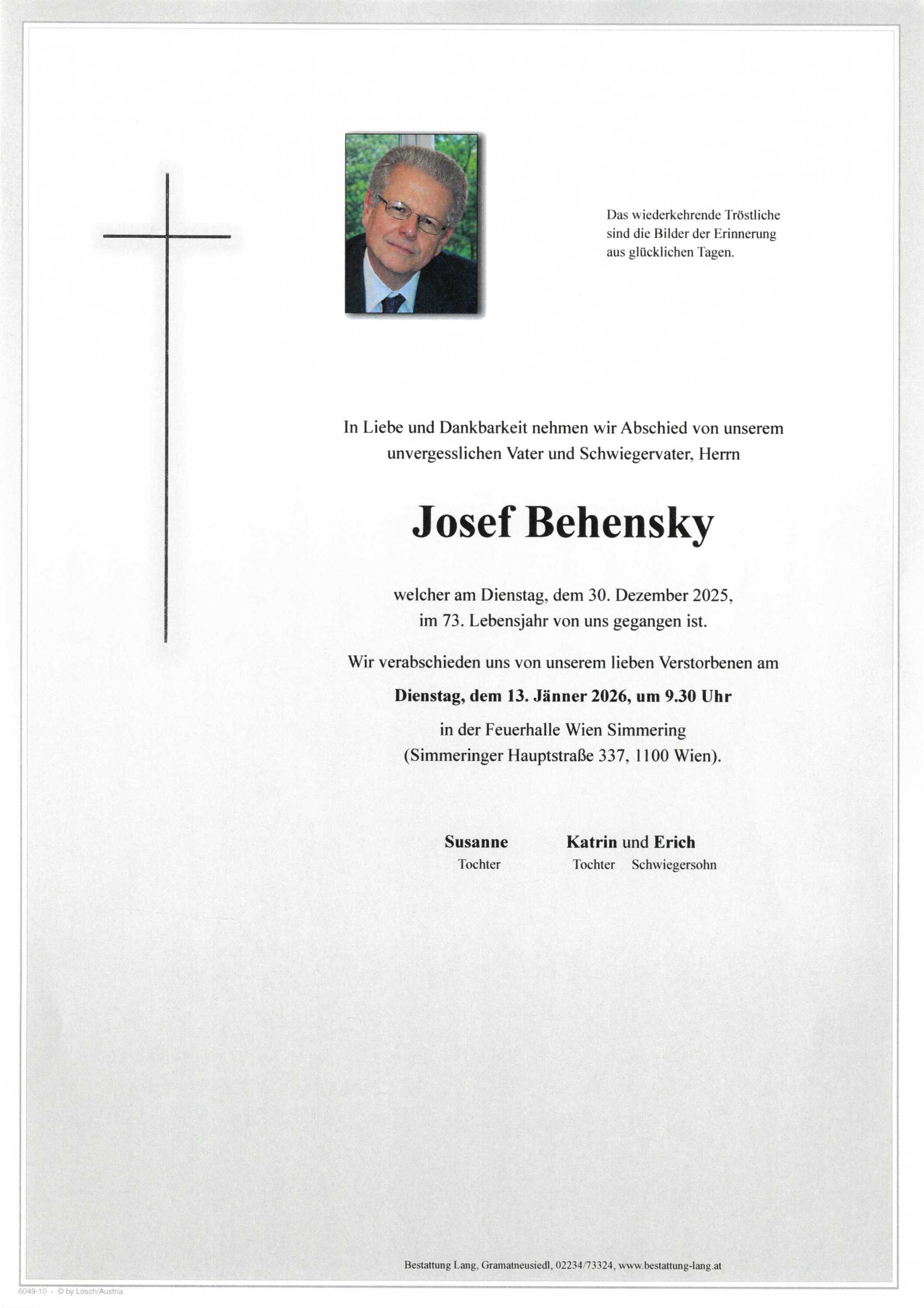 Josef Behensky